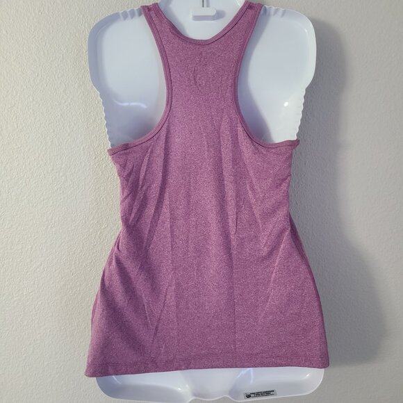 Nike dri-fit women's purple athletic running tank top "Miles Ahead" size XS - Picture 3 of 9